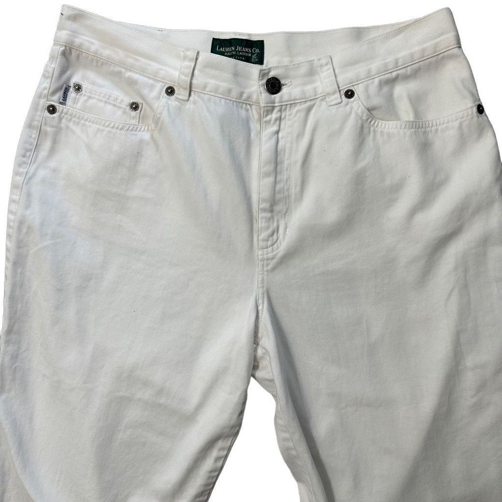 Ralph Lauren white capri pants size 14p